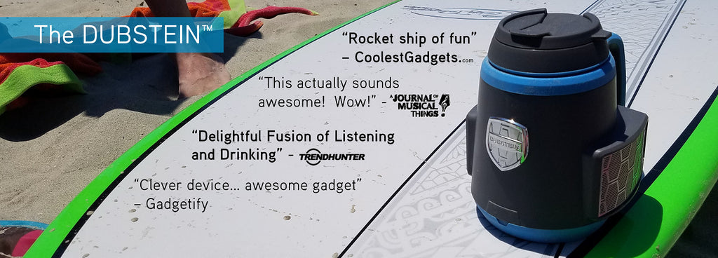 Dubstein: A Drink Koozie Bluetooth Speaker